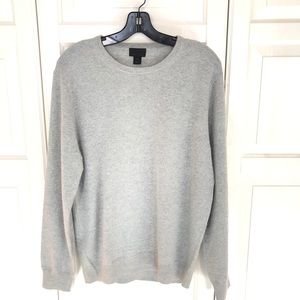J.Crew Italian Cashmere men's size M grey sweater